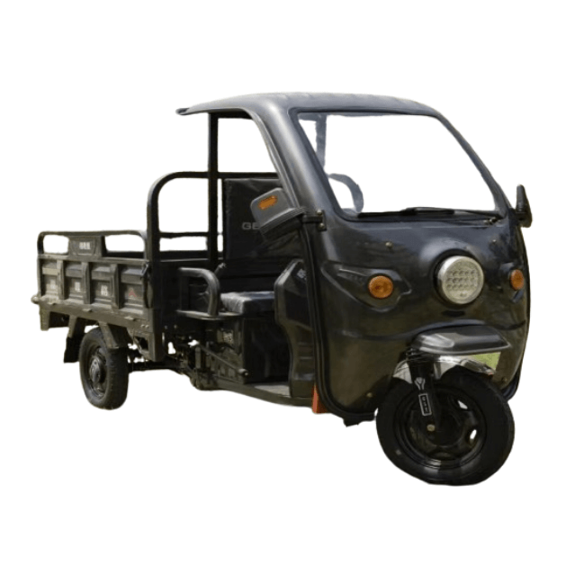 1.6m Simple Semi Canopy Electric Tricycle For Cargo Delivery