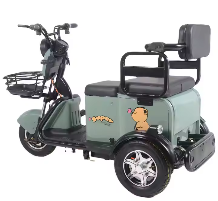 L-VK:Electric Leisure Tricycle For Two Passengers Electric Scooter For Adults