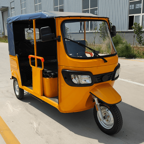 Tuk Tuk For 7 Passengers Elecric Tricycle With Three Rows Electric Tricycle