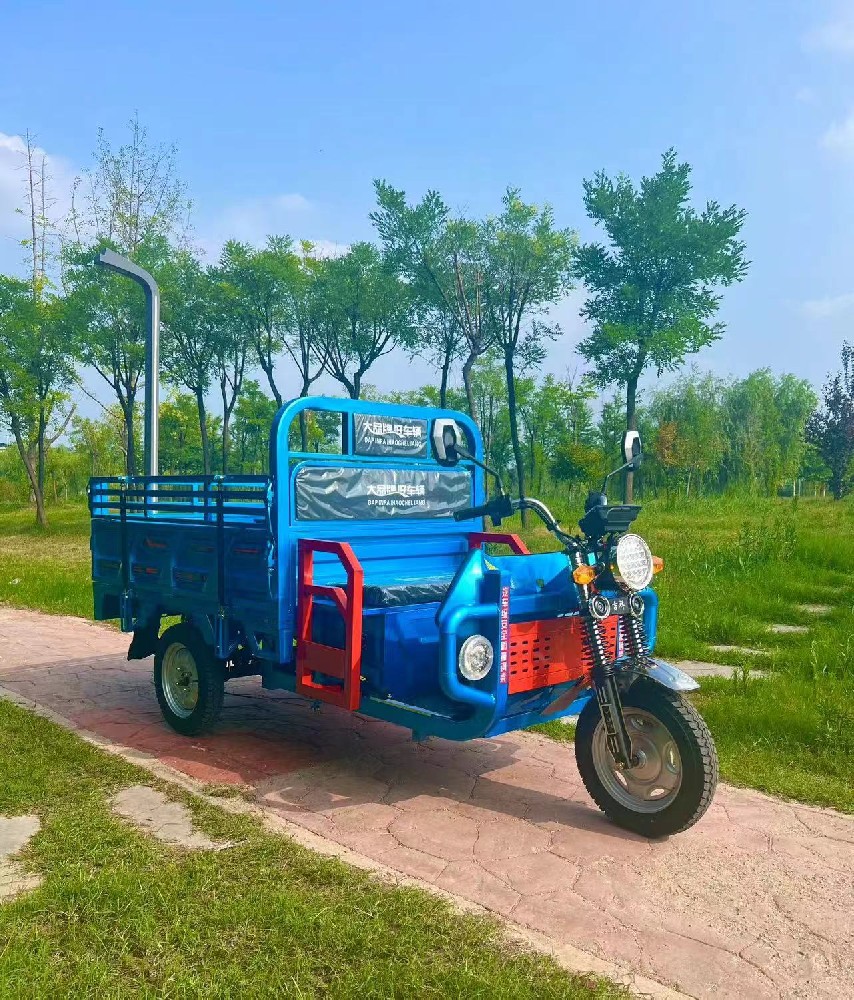 Heavy-Duty 1800W Electric Cargo Tricycle with 1000kg Load Capacity
